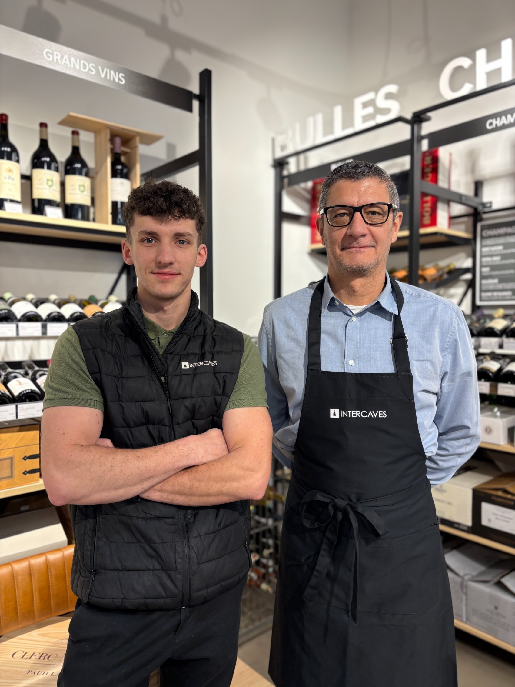 Portrait de Pascal et Noé, vos cavistes à Villerest