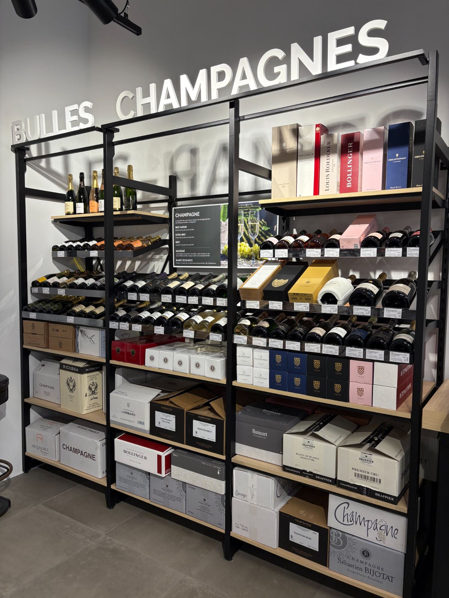 Rayon bulles et champagnes — Intercaves Villerest
