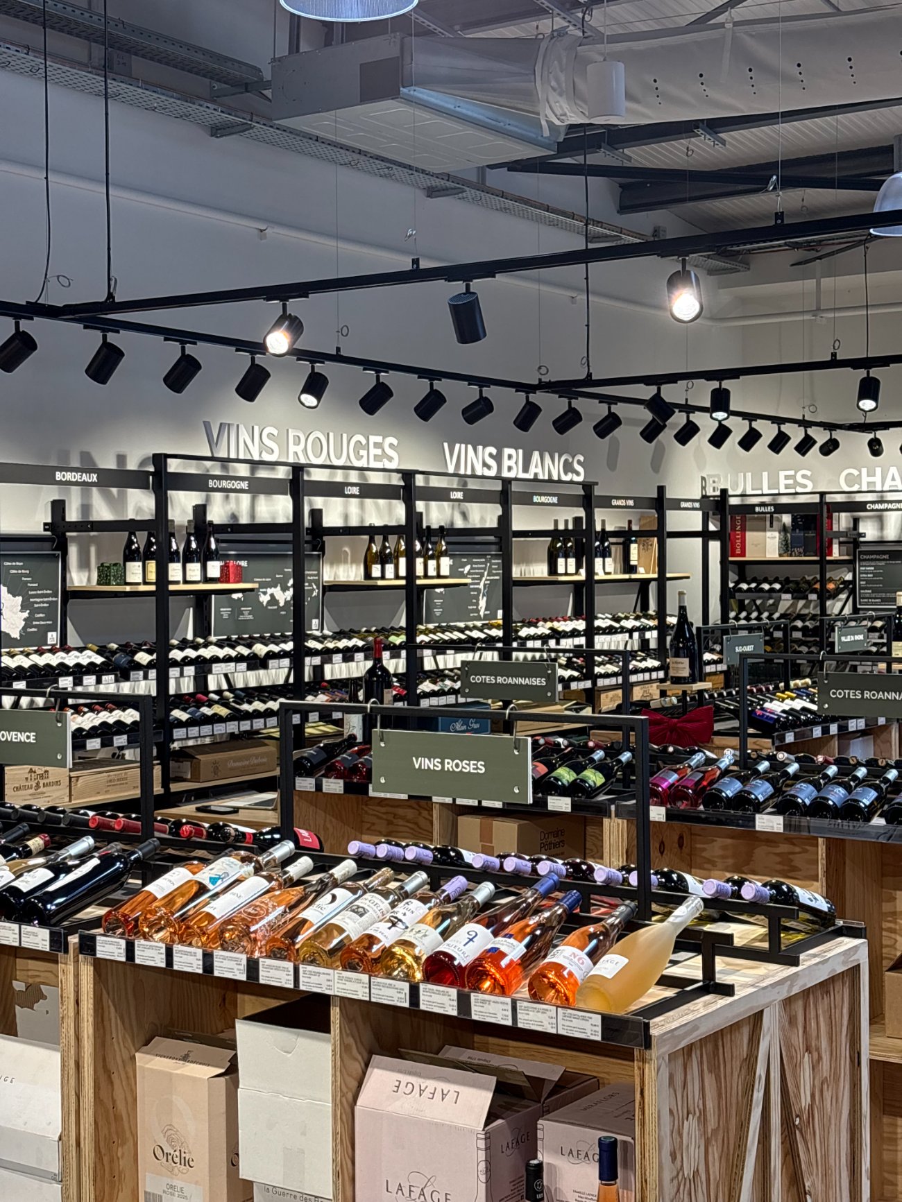 Rayon vins — Intercaves Villerest